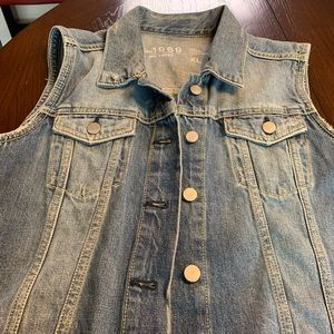 Gap denim vest